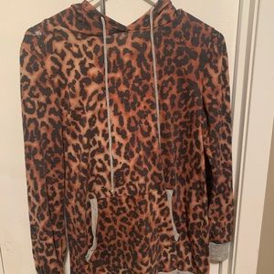 Women’s Long Sleeve Hooded Top/Light Jacket
